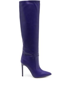 Paris Texas bottes 100 mm en cuir - Violet