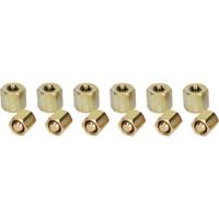 KS Tools 150.1835 Set afsluitmoeren voor injectoren/dieselmotoren, 12-delig