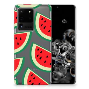 Samsung Galaxy S20 Ultra Siliconen Case Watermelons