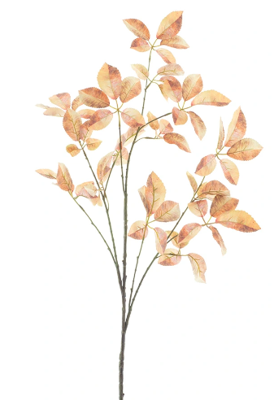 Kunsttak Star leaf branche Mirja brown 123 cm - Buitengewoon de boet