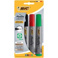 Bic permanent marker 2000, doos met 4 stuks in geassorteerde kleuren