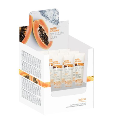 Milk_Shake Moisture Plus Hydrating Lotion Treatment 12x12ml | Voor Droog Haar Milk_Shake Moisture Plus Hydrating Lotion Treatment 12x12ml | Voor Droog Haar