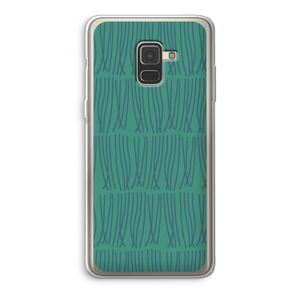 Swirls: Samsung Galaxy A8 (2018) Transparant Hoesje