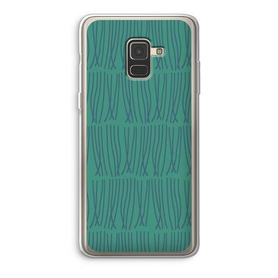 Swirls: Samsung Galaxy A8 (2018) Transparant Hoesje