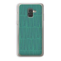 Swirls: Samsung Galaxy A8 (2018) Transparant Hoesje