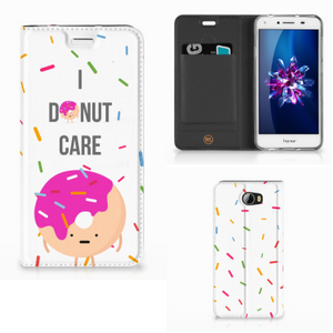 Huawei Y5 2 | Y6 Compact Flip Style Cover Donut Roze