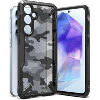 Samsung Galaxy A55 Ringke Fusion X Design Hybride Hoesje - Camouflage - thumbnail