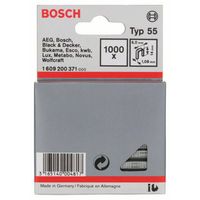 Bosch Accessories 1609200371 Nieten met smalle rug Type 55 1000 stuk(s) Afm. (l x b) 14 mm x 6 mm - thumbnail