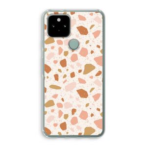 Terrazzo N°18: Google Pixel 5 Transparant Hoesje