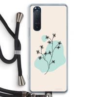 Love your petals: Sony Xperia 5 II Transparant Hoesje met koord