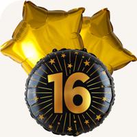 Ballon toefje 16e verjaardag