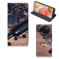Samsung Galaxy A42 | Flip Style Cover | Wijn Samsung Galaxy A42 | Flip Style Cover | Wijn