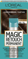 L'Oréal Paris Magic Retouch Permanent 4 Middenbruin