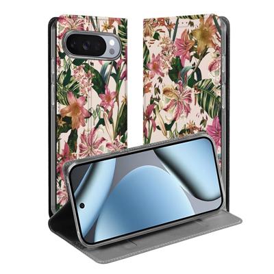 Google Pixel 10 | Pixel 10 Pro | Standcase | Hoesje Flowers