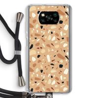 Terrazzo N°17: Xiaomi Poco X3 NFC Transparant Hoesje met koord
