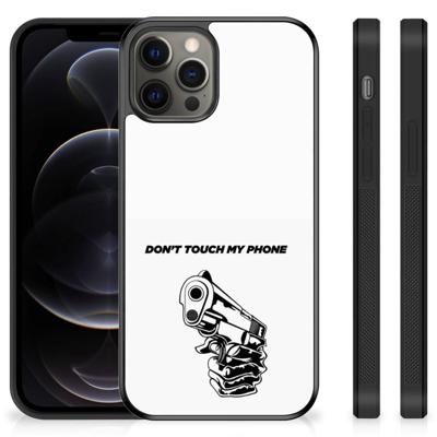 iPhone 12 Pro Max | TPU Hoesje | Gun Don&apos;t Touch My Phone