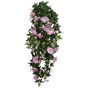 Kunstplant Petunia - lichtroze - 80 cm - kunst hangplanten