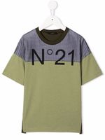 Nº21 Kids t-shirt à logo imprimé - Vert