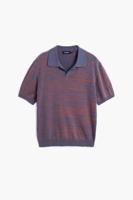 Jacquard polo - BROWN - L