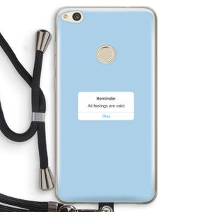 Reminder: Huawei Ascend P8 Lite (2017) Transparant Hoesje met koord