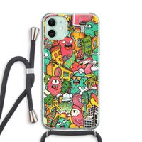 Vexx City: iPhone 11 Transparant Hoesje met koord