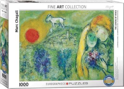 Marc Chagall The Lovers of Venice Puzzel 1000 Stukjes