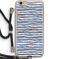 Verrassende lijnen: iPhone 6 PLUS / 6S PLUS Transparant Hoesje met koord