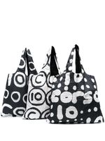 10 CORSO COMO sac cabas à design réversible - Noir - thumbnail