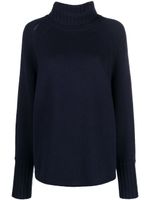 Dorothee Schumacher roll-neck wool-cashmere jumper - Bleu - thumbnail