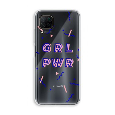 GRL PWR: Huawei P40 Lite Transparant Hoesje