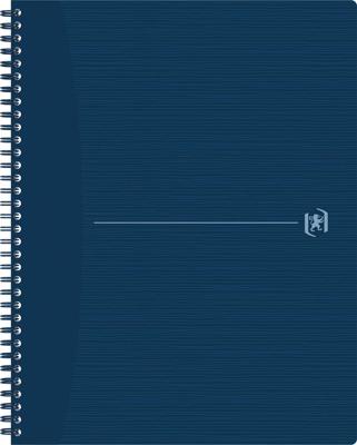 Oxford Origin spiraalschrift, ft A4+, 140 bladzijden, geruit 5 mm, blauw Oxford Origin spiraalschrift, ft A4+, 140 bladzijden, geruit 5 mm, blauw