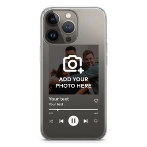 Music Player: iPhone 13 Pro Transparant Hoesje