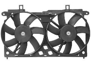 KADER + DUBBELE KOELVENTILATOR Volledig met 2 schroeven 0951749