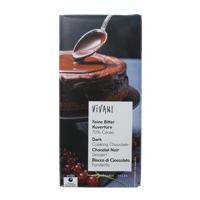 Couverture smeltchocolade puur bio 150 Gram