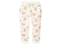 lupilu Kinder joggingbroek (Wit/lichtroze, 110/116)