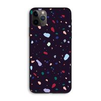 Dark Rounded Terrazzo: iPhone 11 Pro Max Biologisch afbreekbaar hoesje