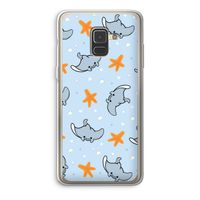 Manta: Samsung Galaxy A8 (2018) Transparant Hoesje