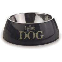 Hondenvoerbak rond Best Dog grijs 22 cm