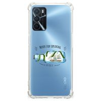 OPPO A16 | A16s | A54s Stevig Bumper Hoesje Boho Bottle