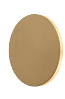 Lucide EKLYPS LED - Wandlamp - Ø 15 cm - LED - 1x7W 3000K - Mat Goud / Messing