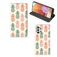 Samsung Galaxy A32 4G | A32 5G Enterprise Editie | Flip Style Cover | Ananas