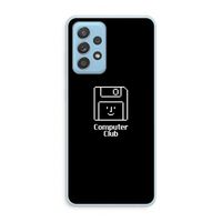 Hello: Samsung Galaxy A73 Transparant Hoesje