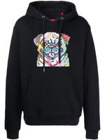 Mostly Heard Rarely Seen 8-Bit hoodie Rainbow Pug - Noir - thumbnail