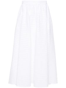 MSGM jupe à ornements - Blanc