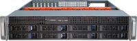 Inter-Tech IPC 2U-2408 Rack Zwart, Roestvrijstaal - thumbnail