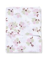 HEMA Tafelkleed 140x240cm katoen bloemen roze-groen (roze)