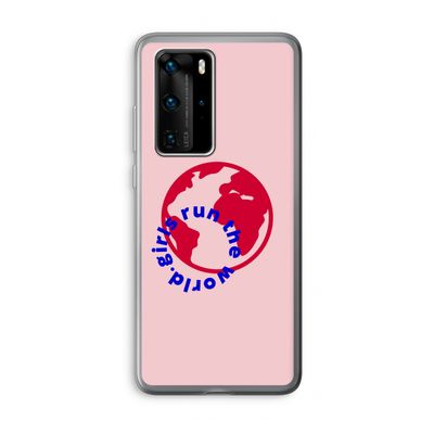 Run The World: Huawei P40 Pro Transparant Hoesje
