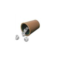Beker met Poker Dobbelstenen Cayro