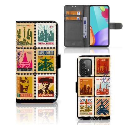 Samsung Galaxy A52 | Flip Cover | Postzegels