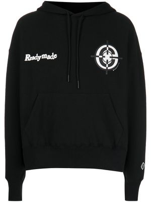 Readymade hoodie en coton à imprimé graphique - Noir